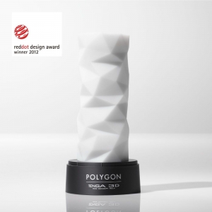 Мастурбатор "Tenga Polygon 3D" супер рельефный