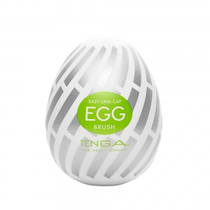 Мастурбатор "Tenga Egg Brush" с 3D рельефом-спиралями