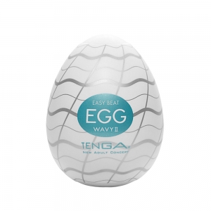 Мастурбатор "Tenga Egg Wavy 2" с потрясающим рельефом