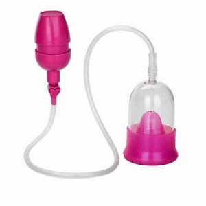 Вакуумная помпа "Clitoral Pump" универсальная, розовая