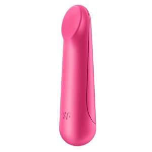 Вибропуля в виде пальца "Satisfyer Ultra Power Bullet 3" мощная, розовая