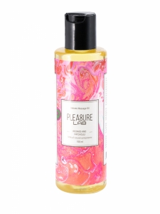 Масло массажное "Pleasure Lub" с ароматом пиона и пачули, 100ml