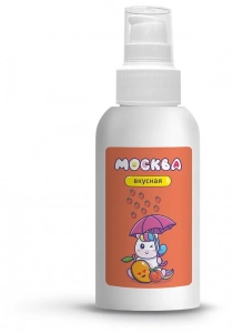 Гель на водной основе "Москва Вкусная" с ароматом и вкусом персик-манго, 100ml