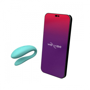 Вибратор для двоих "We-Vibe Sync Lite" + приложение, бирюзовый