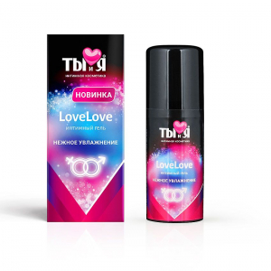 Гель на водной основе "Ты и Я Love Love" 20ml