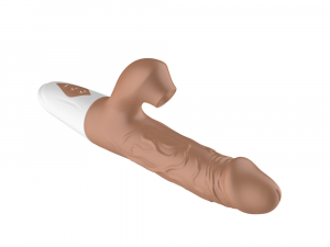 Вибратор с фрикциями и вакуумным клиторальным стимулятором "Dido Penetrator" реалистичный