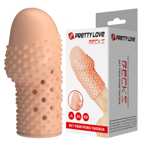 Насадка на головку "Pretty Love Becks" реалистичная